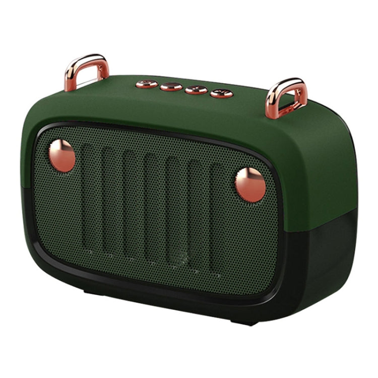 BS32D Wireless Bluetooth Speaker Cartoon Subwoofer Outdoor Card Portable Mini Speaker, Blue, Blac...