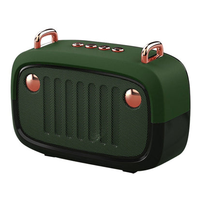 BS32D Wireless Bluetooth Speaker Cartoon Subwoofer Outdoor Card Portable Mini Speaker, Blue, Blac...