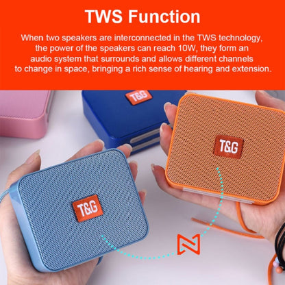 T&G TG166 Color Portable Wireless Bluetooth Small Speaker, Pink, Blue, Brown, Yellow, Black, Red�...