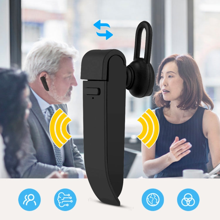 Portable Smart Voice Translator Bluetooth Instant Voice Translator Real-time Travel Business Trad...