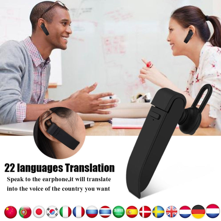 Portable Smart Voice Translator Bluetooth Instant Voice Translator Real-time Travel Business Trad...