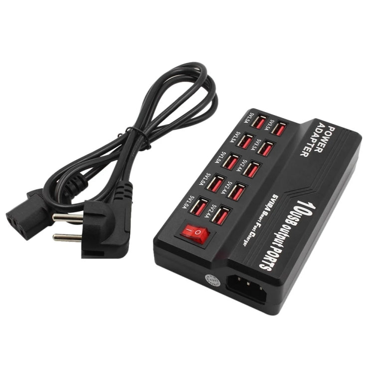 100-240V USB Interface Smart Fast Charge Digital Electronic Charger Multifunctional Charger, US P...