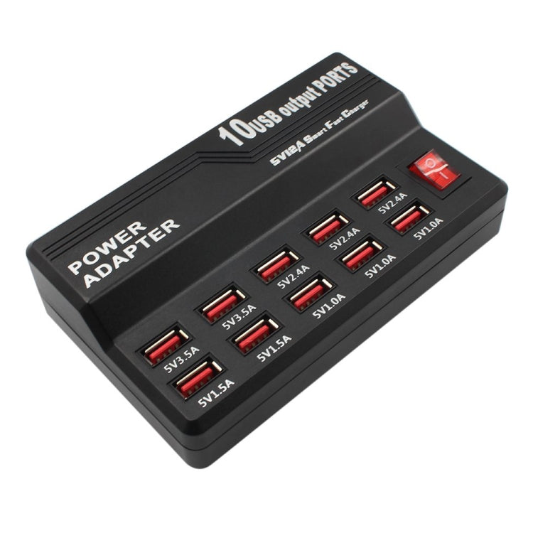 100-240V USB Interface Smart Fast Charge Digital Electronic Charger Multifunctional Charger, US P...