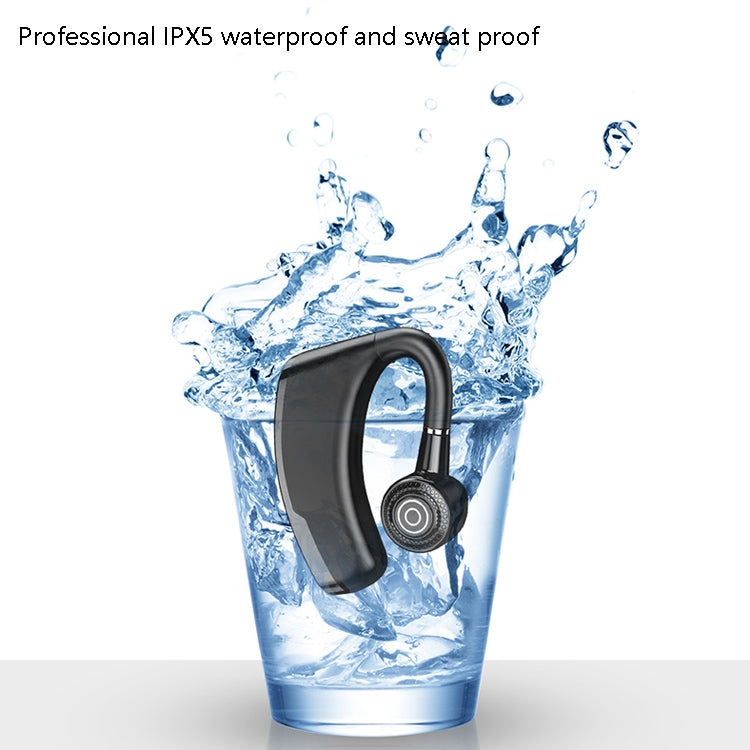 V10P Wireless Bluetooth V5.0 Sport Headphone without Charging Box Support Voice Reception, Black�...