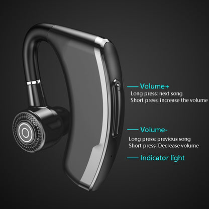 V10P Wireless Bluetooth V5.0 Sport Headphone without Charging Box Support Voice Reception, Black�...