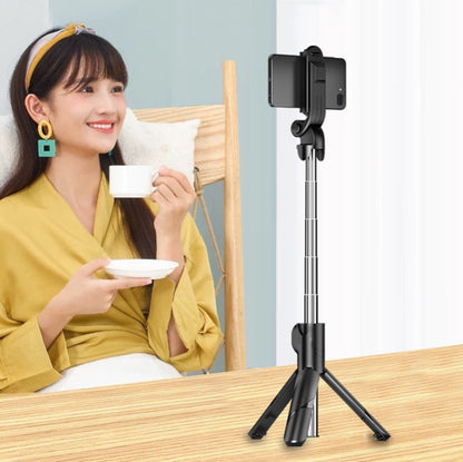 No Bluetooth Black  Mobile Phone Selfie Stick,Style: