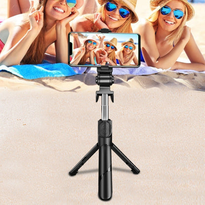 No Bluetooth Black  Mobile Phone Selfie Stick,Style: