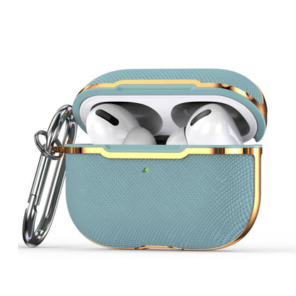 Plated Fabric Bluetooth Earphone Protective Cover + PC Protective Cover Case, For AirPods Pro
