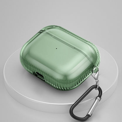 2 PCS Earphone Protective Cover TPU Airbag Transparent Protective Shell For AirPods Pro����������...
