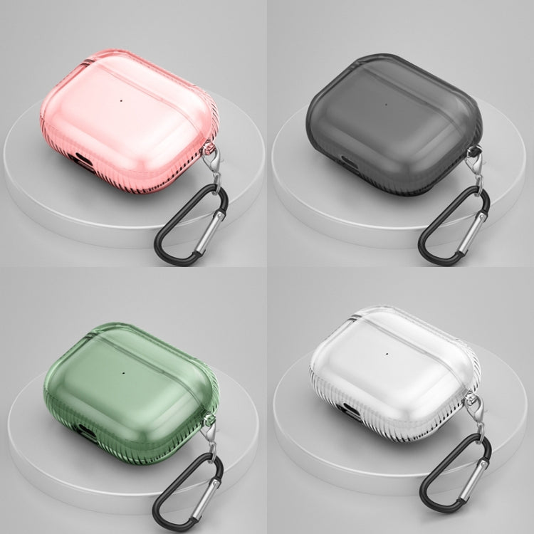 2 PCS Earphone Protective Cover TPU Airbag Transparent Protective Shell For AirPods Pro����������...