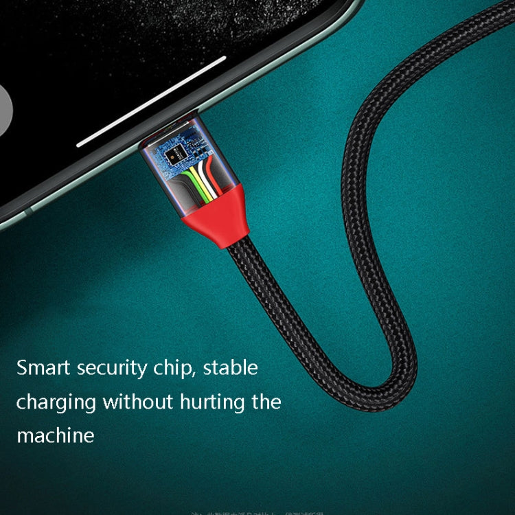 Oatsbasf 03083 Portable Multi-Function Micro USB + USB-C / Type-C + 8 Pin 3 in 1 Charging Cable��...