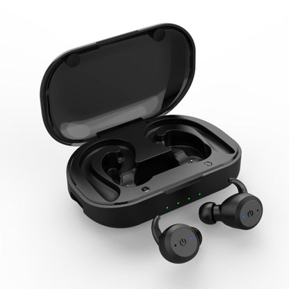 BE1032 Ear-mounted Waterproof Sports TWS Wireless Bluetooth Earphone, Black, Fluorescent Green���...
