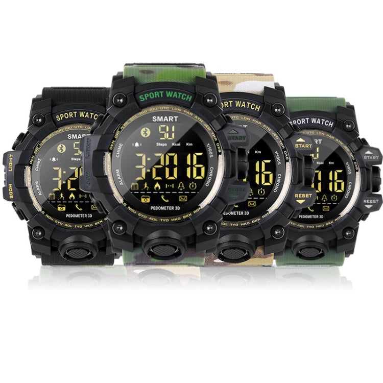 Waterproof Sports Smart Watch EX16S Camouflage Outdoor Bluetooth Remote Pedemeter Long Standby���...