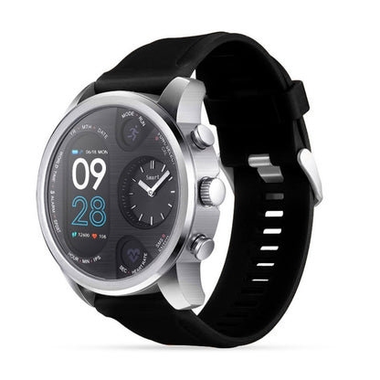 T3 Dual Display Smart Watch For Men IP68 Waterproof Fitness Bracelet 15 Days Standby Business Sma...