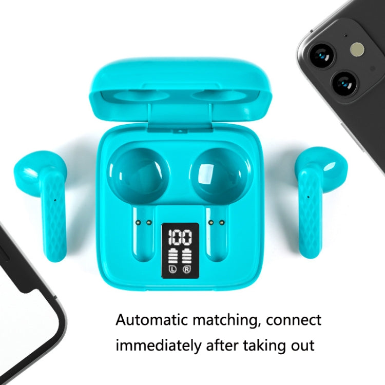 Pro 9 TWS Touch Control Bluetooth 5.0 Wireless In-Ear Earphone with LED Display, Black, White, Pi...