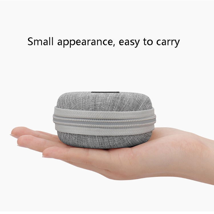2 PCS Baona BN-F002 Data Cable Charger EVA Storage Bag Box, Gray, Black