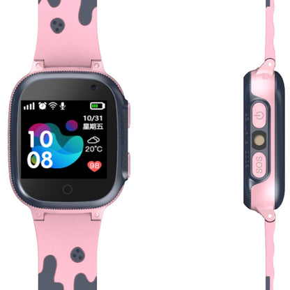 A111-Z1 Children Smart Positioning Plug-In Cartoon Call For Help Multi-Function Watch Phone, Pink...