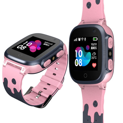 A111-Z1 Children Smart Positioning Plug-In Cartoon Call For Help Multi-Function Watch Phone, Pink...