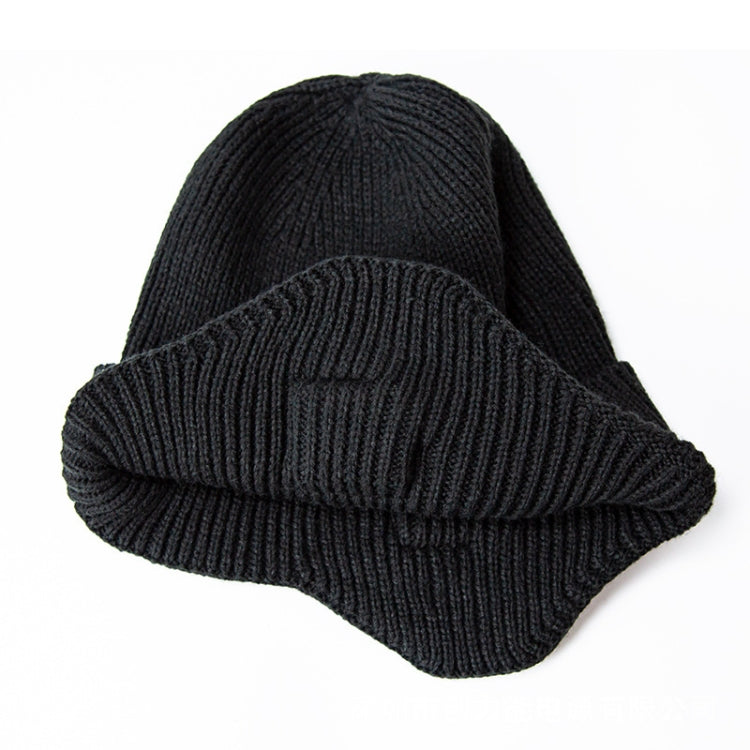 TR Ear-Covered Bluetooth Music Hat 5.0 Binaural Stereo Headphone Cap, Black, Dark Gray
