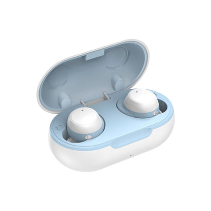 TWS-22 Bluetooth 5.0 In-Ear Sports Waterproof Noise Cancelling Touch Control Mini Headphones, Bla...
