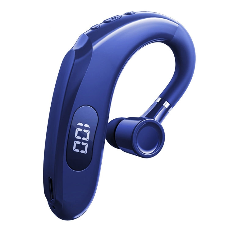 Q20 Bluetooth 5.2 Business Digital Display Sports Earhook Stereo Earphone, Q20 Black, Q20 White��...