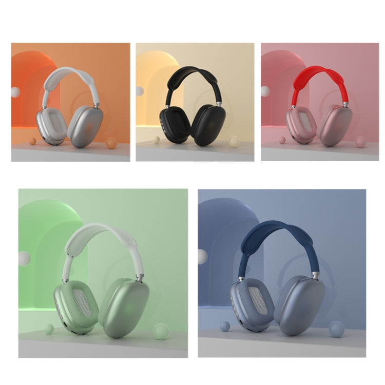 P9 Bluetooth 5.1 Subwoofer Wireless Headset Support AUX / TF Card, P9 (White), P9 (Red), P9 (Gree...