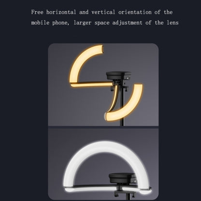 CYKE One-Piece Live Invisible Bracket Beauty Filling Light, Pink, Black