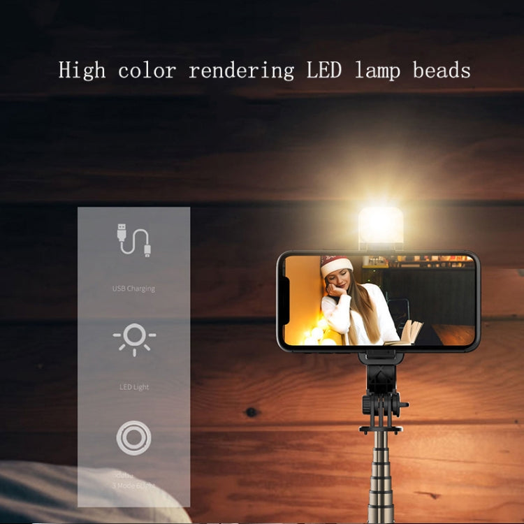CYKE L11S Bluetooth Selfie Stick Beauty Fill Light Live Tripod