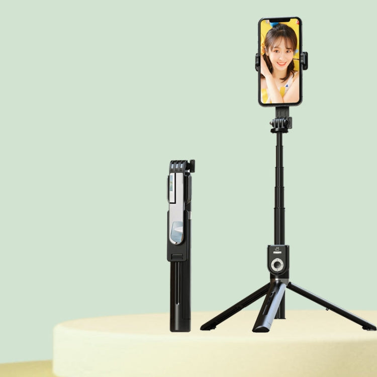Integrated Bluetooth Selfie Stick With Vibrato Remote Control Makeup Mirror, P80 1.33m, P81 1.7m