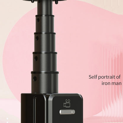 Integrated Bluetooth Selfie Stick With Vibrato Remote Control Makeup Mirror, P80 1.33m, P81 1.7m