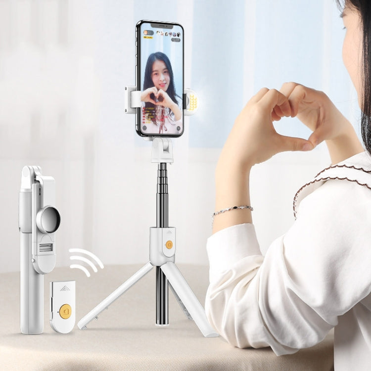 Mobile Phone Bluetooth Selfie Stick Live Bracket, Specification:, K10 (Black), K10 (White)�������...