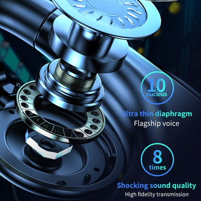 M99 Bluetooth V5.2 Single Earhook Business Headphone, Black, Pink, Black+Red, Black+Blue���������...