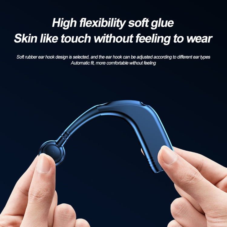 M99 Bluetooth V5.2 Single Earhook Business Headphone, Black, Pink, Black+Red, Black+Blue���������...