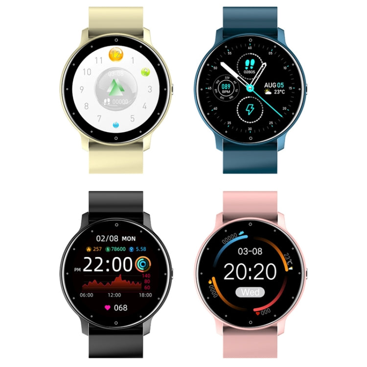 ZL02 Smart Heart Rate Blood Pressure Oxygen Monitoring Sports Pedometer Wireless Bluetooth Watch