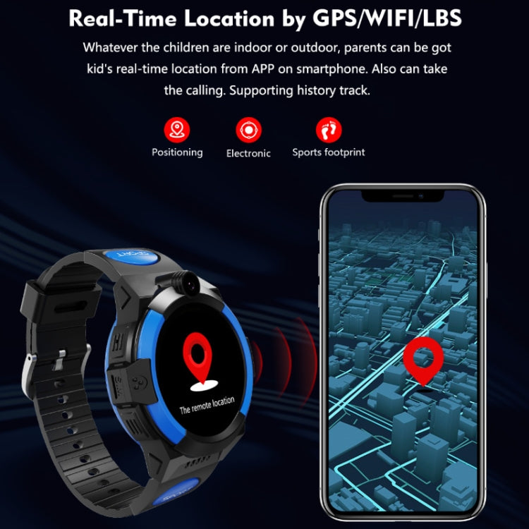 LT32 European Edition 4G Waterproof Touch Video Photograph GPS Children Phone Smart Watch, Black�...