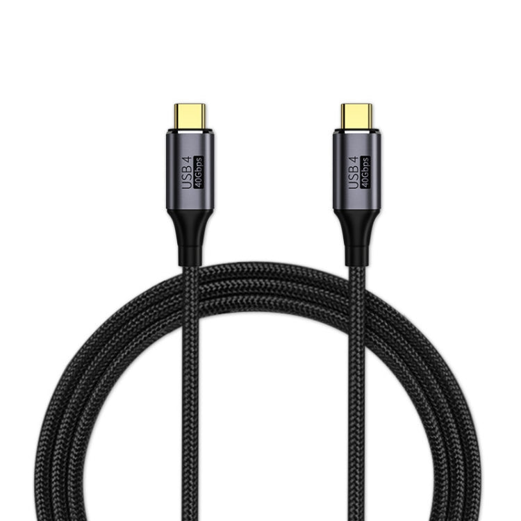 PD 100W Type-C to Type-C Fast Charging Nylon Braided Cable
