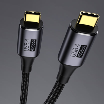 PD 100W Type-C to Type-C Fast Charging Nylon Braided Cable, 0.3 m, 0.5 m, 0.8 m, 1 m, 1.2 m
