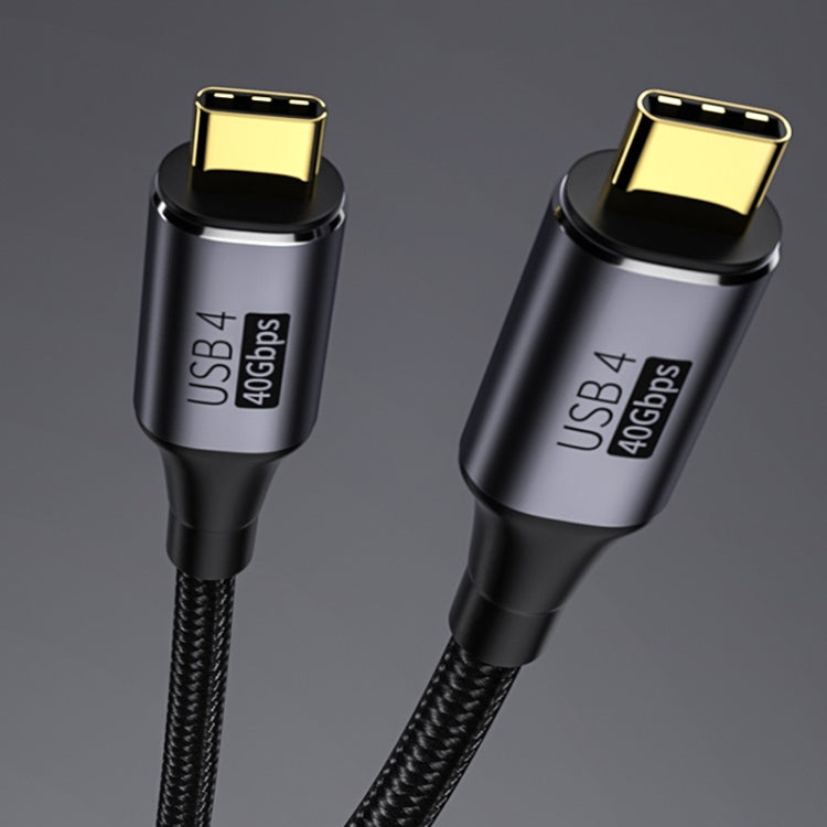 PD 100W Type-C to Type-C Fast Charging Nylon Braided Cable