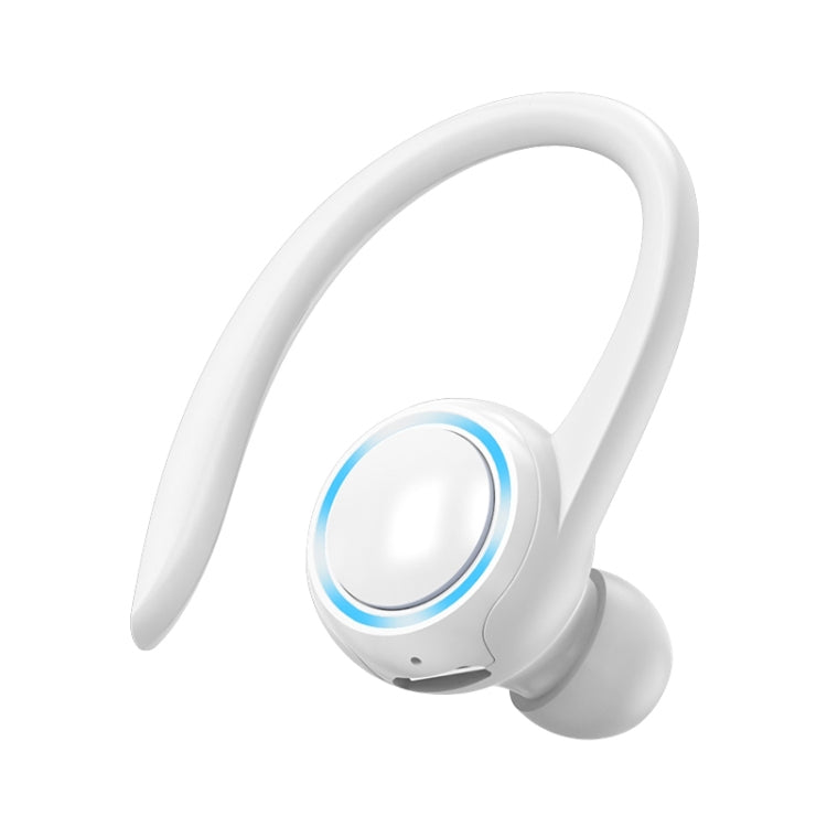 A1S Bluetooth Earphone Hanging Ear Incorporation True Sound Sports Single Ear Headset, A1S Black�...