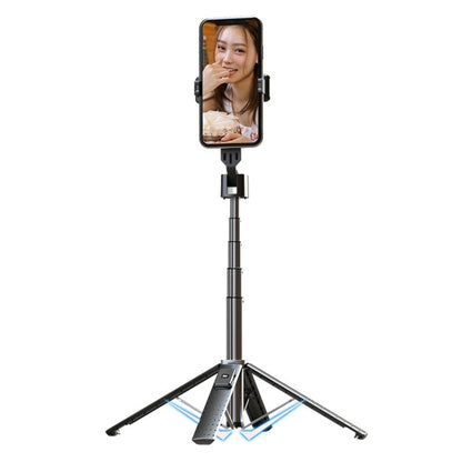 Mobile Phone Live Broadcast Bracket Bluetooth Telescopic Selfie Tripod, High:��������������������...