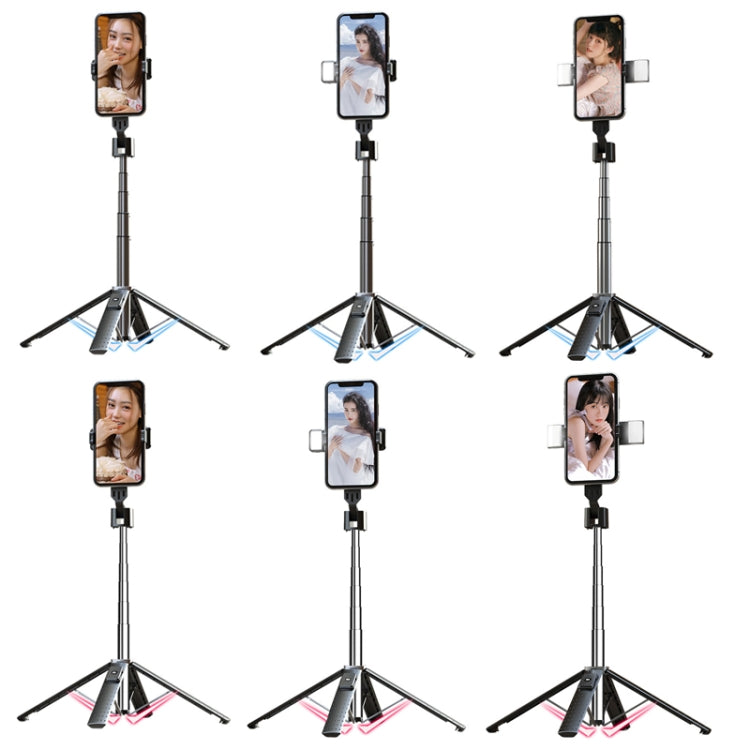 Mobile Phone Live Broadcast Bracket Bluetooth Telescopic Selfie Tripod, High:��������������������...