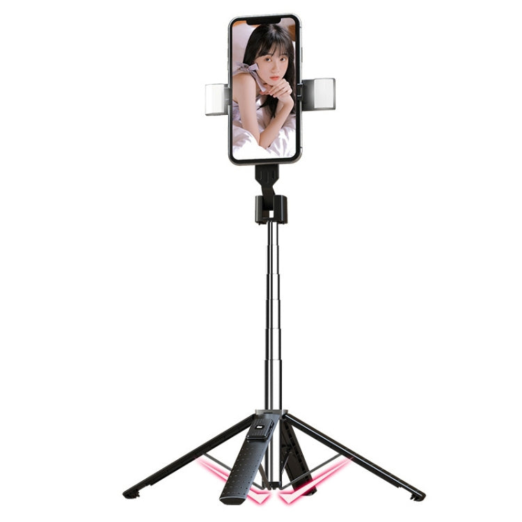 Mobile Phone Live Broadcast Bracket Bluetooth Telescopic Selfie Tripod, High:��������������������...