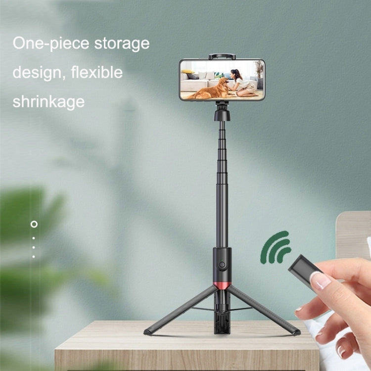 AB403 Live Broadcast Landing Integrated Telescopic Mobile Phone Triangle Bracket, Black, White���...