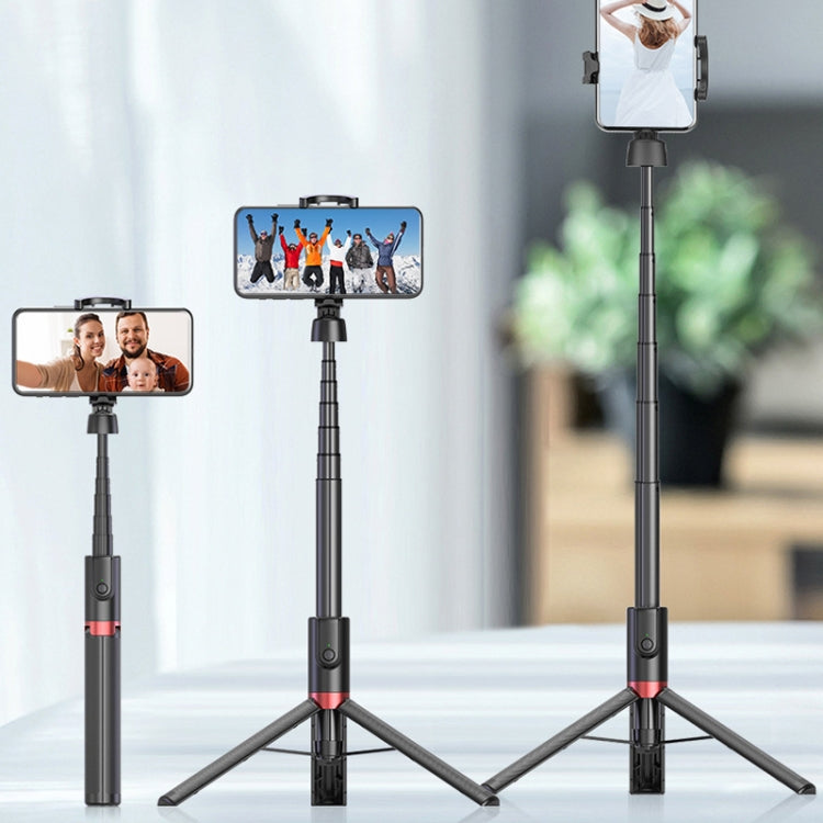 AB403 Live Broadcast Landing Integrated Telescopic Mobile Phone Triangle Bracket, Black, White���...