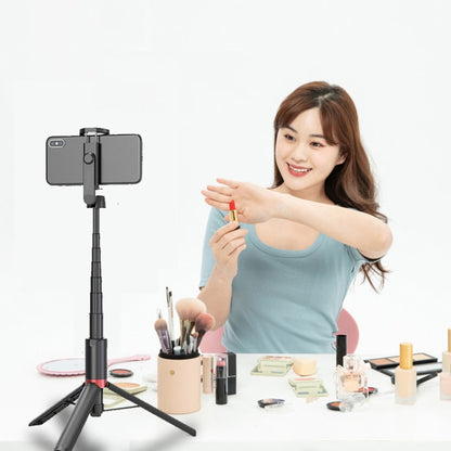 AB403 Live Broadcast Landing Integrated Telescopic Mobile Phone Triangle Bracket, Black, White���...