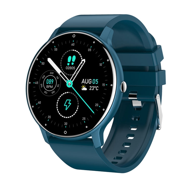 ZL02 Heart Rate Monitoring Pedometer Smart Watch, Silicone Band (Blue), Silicone Band (Black)����...