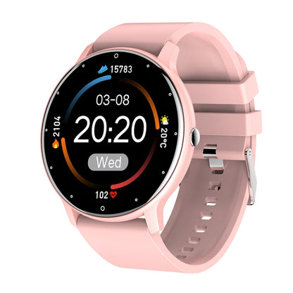 ZL02 Heart Rate Monitoring Pedometer Smart Watch, Silicone Band (Blue), Silicone Band (Black)����...