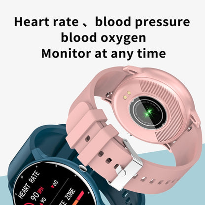 ZL02 Heart Rate Monitoring Pedometer Smart Watch, Silicone Band (Blue), Silicone Band (Black)����...