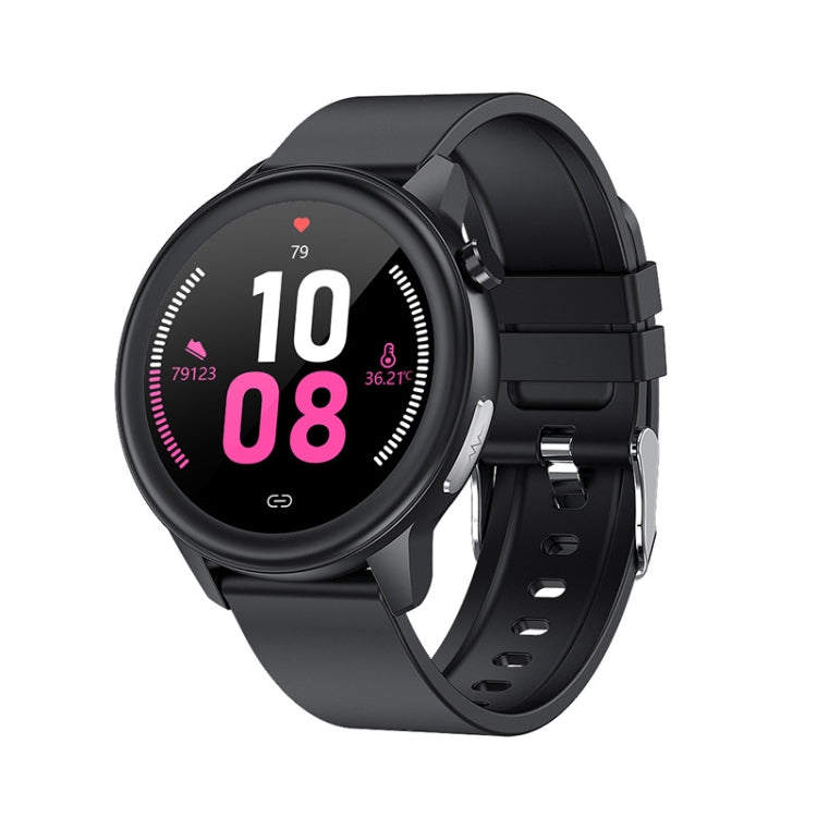 LOANIY E80 1.3 Inch Heart Rate Detection Smart Watch, Black Silicone, Blue Silicone, Red Silicone...