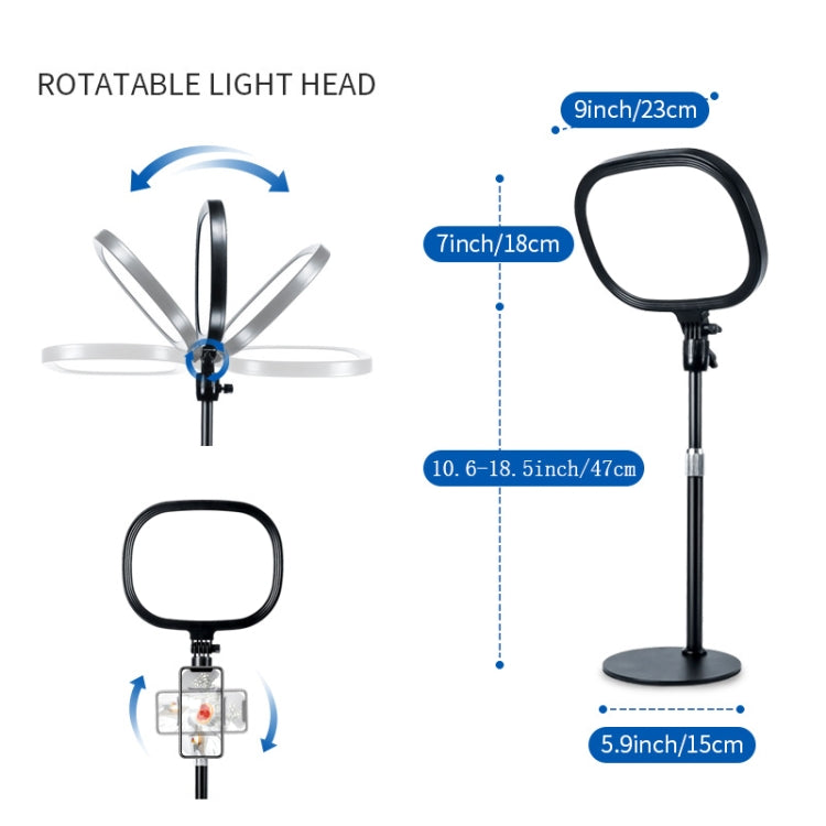 S20 LED Ring Live Fill Light Selfie Photography Full Screen Beauty Light, Style:, Single Light���...